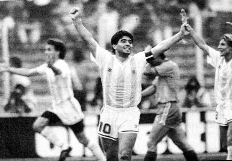 jogador argentino Diego Maradona