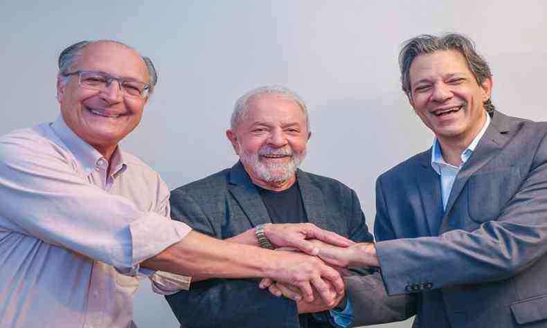 Alckmin, Lula e Haddad