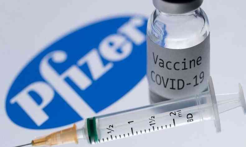 Vacina da Pfizer aguarda autorizao para uso(foto: JOEL SAGET / AFP)