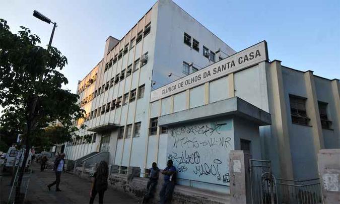 A Clínica dos Olhos da Santa Casa será realocada para abrir espaço ao Instituto de Oncologia até o fim de 2019 (foto: Ramon Lisboa/EM/DA Press - 10/4/18) A Clínica dos Olhos da Santa Casa será realocada para abrir espaço ao Instituto de Oncologia até o fim de 2019 (foto: Ramon Lisboa/EM/DA Press - 10/4/18)