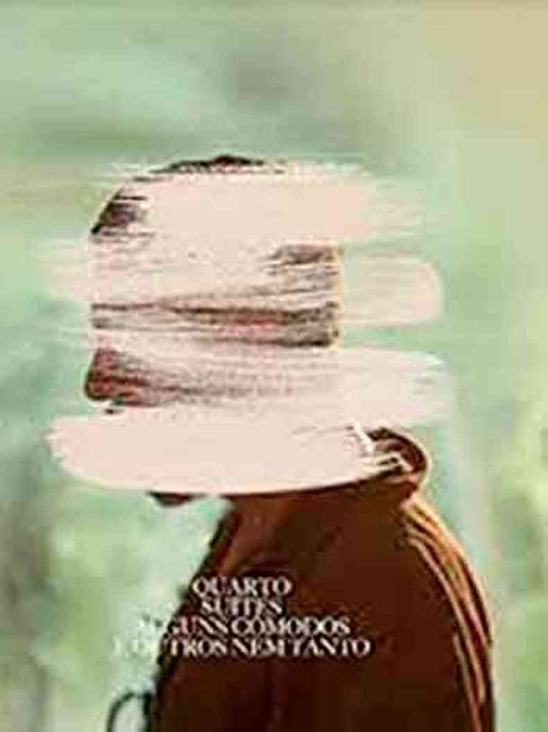 Capa do disco de Alexandre Nero tem foto de homem de perfil com pinceladas brancas sobre sua cabea