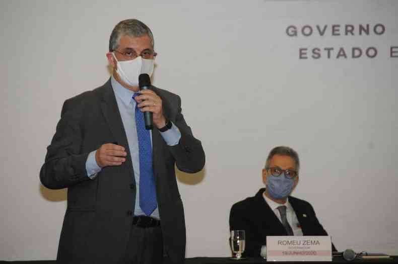 Barbosa integra o governo Zema desde 2019(foto: Juarez Rodrigues/EM/D.A Press)
