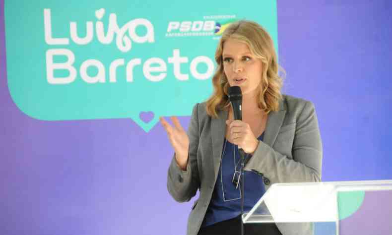 Luisa Barreto ser candidata  Prefeitura de BH pela primeira vez(foto: Juarez Rodrigues/EM/D. A. Press)