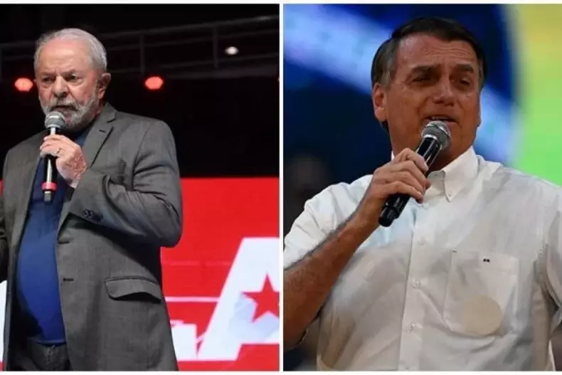 Lula e Bolsonaro