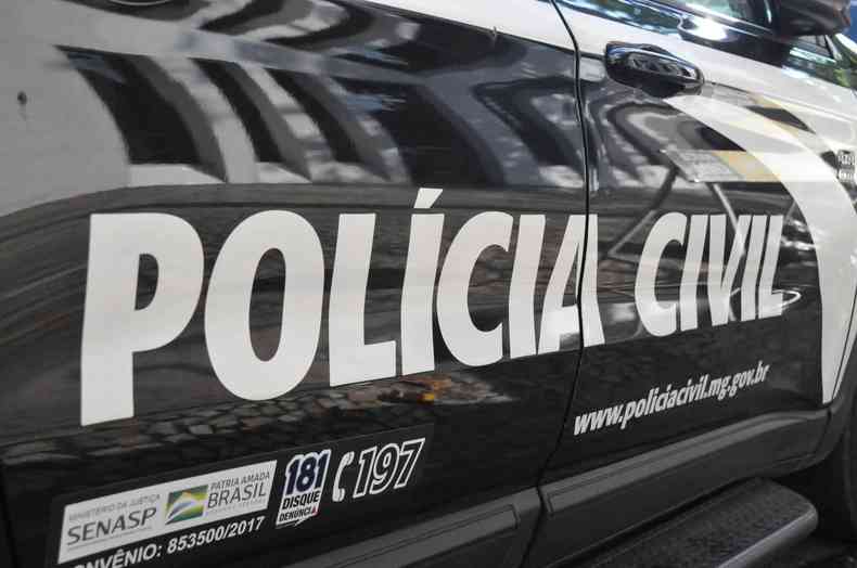 Imagem da logo de um carro de Polcia Civil