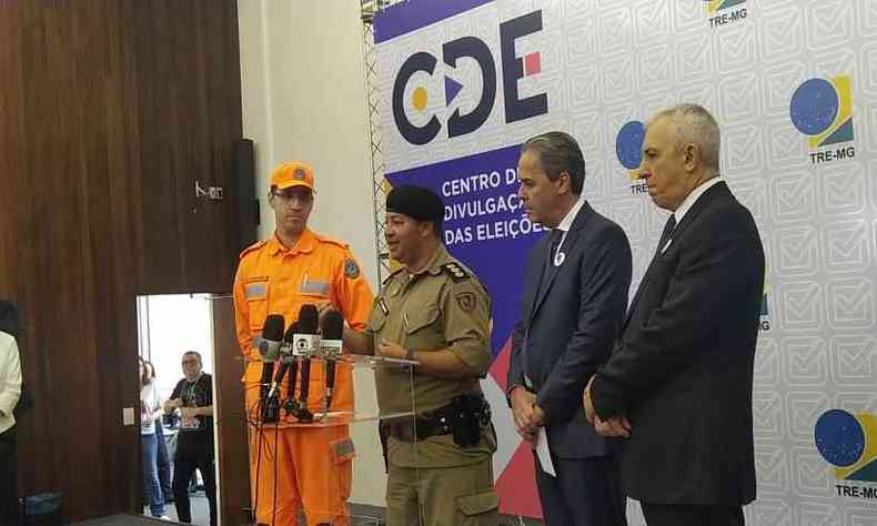 Os nmeros de ocorrncias policiais foram anunciados pelo Coronel Flvio Godinho