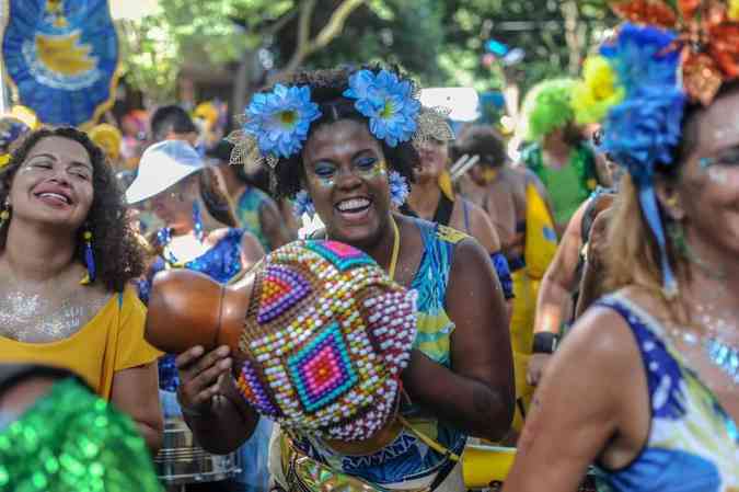 Na Savassi, o Bloco Asa de Banana fecha o quarteiro entre a Avenida Getlio Vargas e a Rua Pernambuco com sucessos das bandas Asa de guia e Chiclete com BananaLeandro Couri/EM/D.A Press