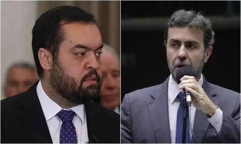 Castro amplia vantagem sobre Freixo na disputa para o governo do Rio de Janeiro(foto: Reprodução/Divulgação) Montagem com Castro e Freixo