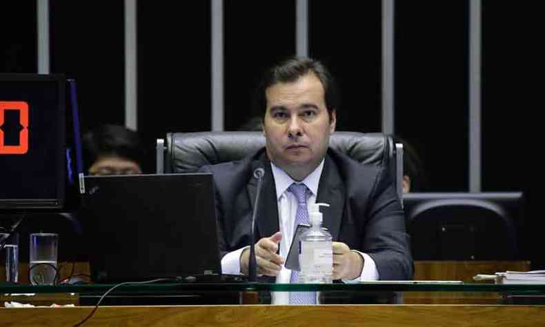 O presidente da Cmara, Rodrigo Maia (DEM)(foto: Michel Jesus/Cmara dos Deputados)