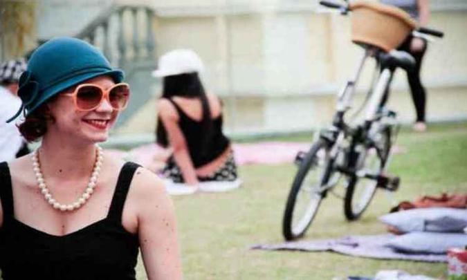 O piquenique deste ano será nos jardins do paisagista Burle Marx, na casa onde viveu o presidente JK(foto: Divulgação Tweed Ride) O piquenique deste ano será nos jardins do paisagista Burle Marx, na casa onde viveu o presidente JK(foto: Divulgação Tweed Ride)