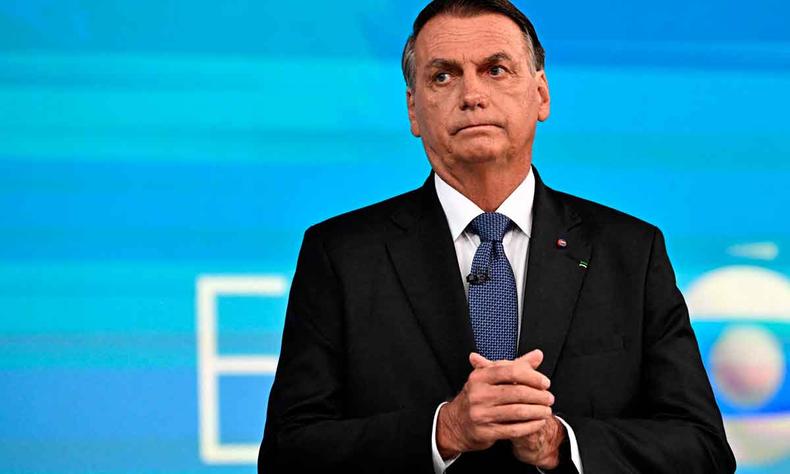 Jair Bolsonaro nega qualquer participação em tentativa de golpe de Est(foto: MAURO PIMENTEL/AF) Jair Bolsonaro nega qualquer participação em tentativa de golpe de Est