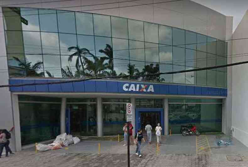Organizao criminosa atacou agncia da Caixa Econmica Federal em Campo Belo, no Sul de Minas(foto: Google Maps)