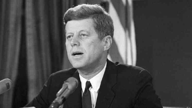 Em 1962, o presidente John F. Kennedy estabeleceu um embargo sobre o comrcio com Cuba que exclua remdios e alimentos(foto: Getty Images)