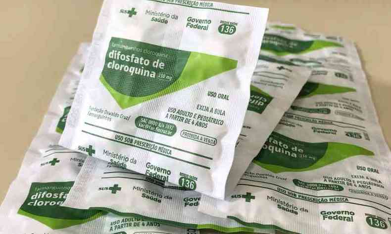 Utilizao da cloroquina como mtodo de tratamento da Covid-19 tem sido alvo de muita polmica(foto: SESA/Divulgao)