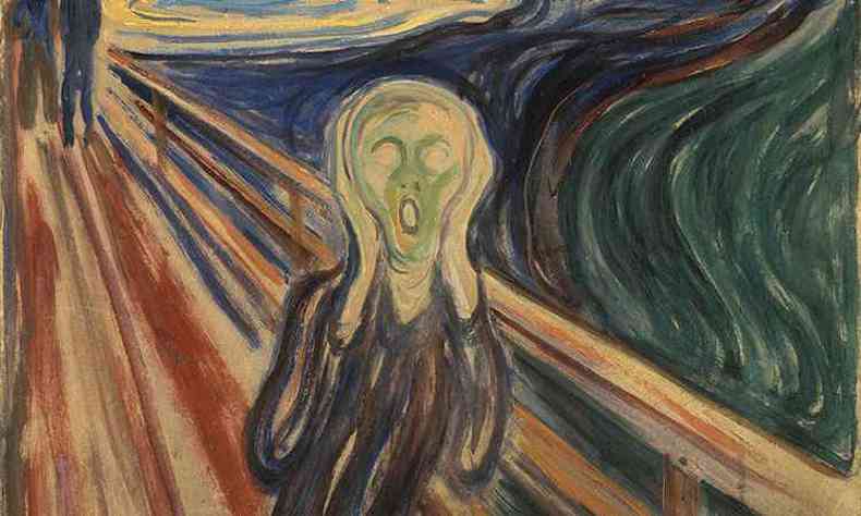 O grito, Edvard Munch, 1893.(foto: Google Art Project)