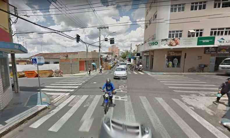 Crime ocorreu em Patrocnio(foto: Google Street View/Reproduo)