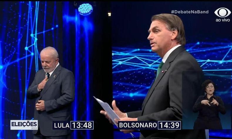 Lula e Bolsonaro