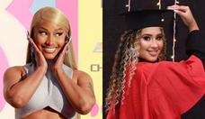 F brasileira de Nicki Minaj conclui graduao com projeto da rapper