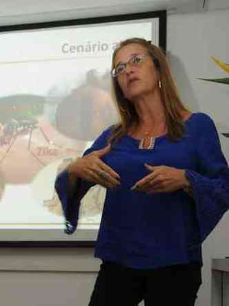 Silvia Tecles, da Secretaria Municipal de Sade, falou sobre o risco de contaminao.(foto: Marcos Vieira/EM/D.A Press)