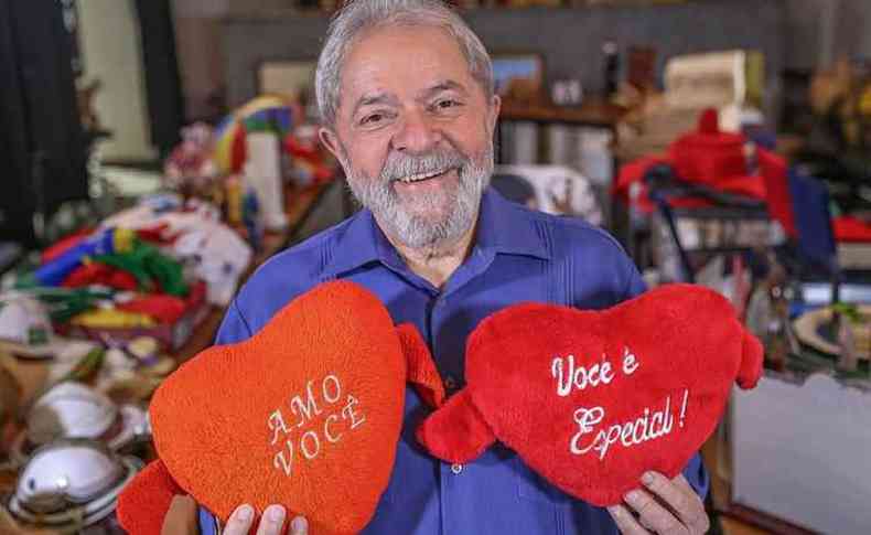 As vaquinhas pedem dinheiro para manifestaes a favor de Lula(foto: Divulgao / Ricardo Stuckert)