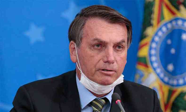 O 'panelao pr' foi citado por Bolsonaro durante a entrevista coletiva(foto: Carolina Antunes/PR)