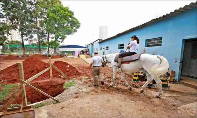 Obras so bancadas com recursos de uma campanha feita com as torcidas mineiras(foto: Edsio Ferreira/EM/D.A.Press)