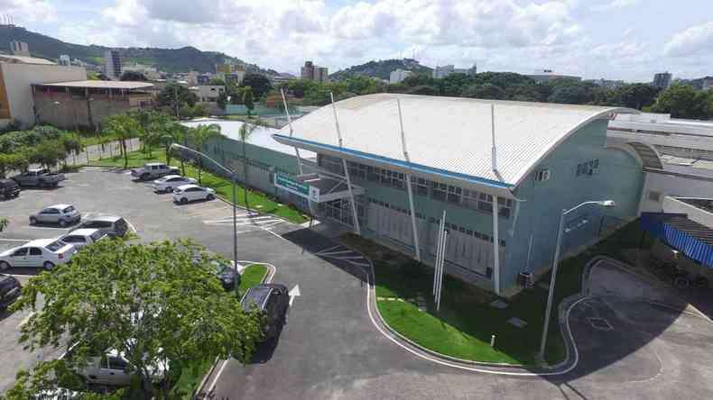 O Hospital Municipal de Ipatinga  um dos muitos hospitais da regio do Vale do Ao que esto com falta de leitos UTI COVID-19 para tratamento da doena(foto: Divulgao PMI)