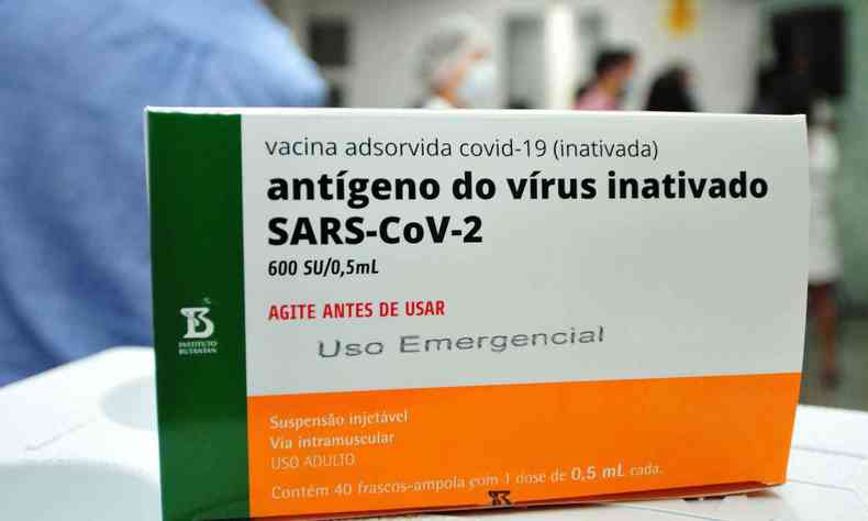 Brasil iniciou a vacinação contra a COVID-19 em janeiro deste ano(foto: Ramon Lisboa/EM/D.A Press)