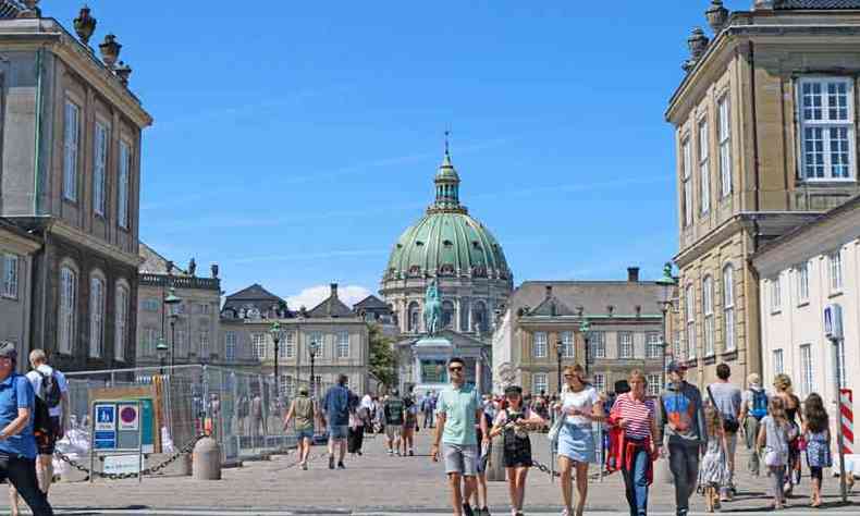 Centro Histrico de Copenhague abriga as construes mais antigas, fortalezas e castelos(foto: Teresa Caram/EM/D.A Press)