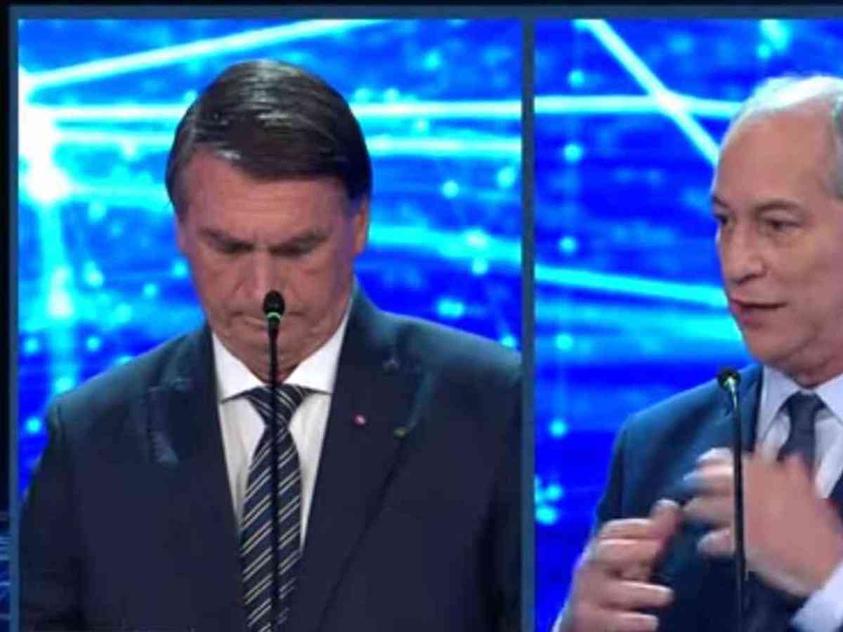 Debate na Band Ciro aproveita pergunta de Bolsonaro para criticar