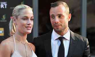 Oscar Pistorius  suspeito de ter assassinado a namorada(foto: AFP Photo/Lucky Nxumalo)