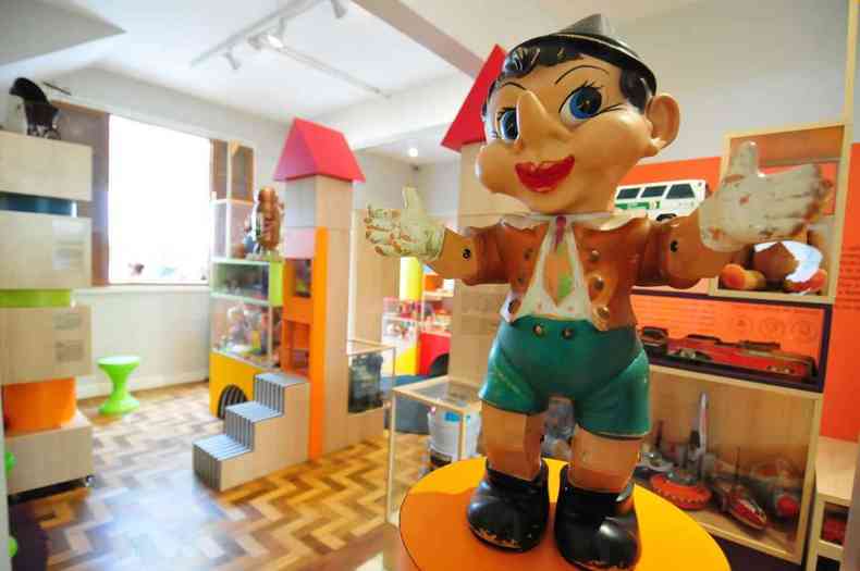 O Museu dos Brinquedos fica na Avenida Afonso Pena, 2.564, Funcionrios.