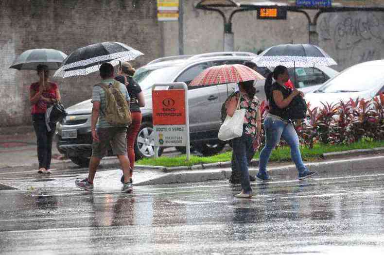 Mdia histrica de chuva em novembro  227,6 mm(foto: Gladyston Rodrigues/EM/D.A Press)