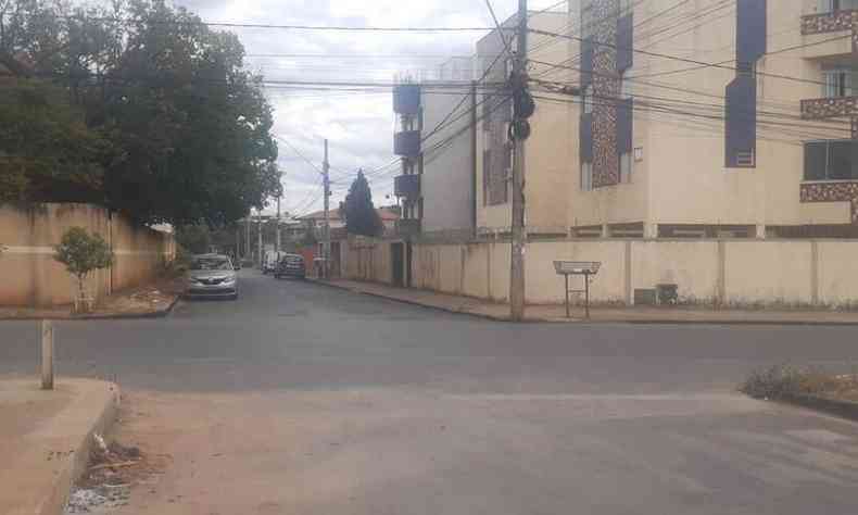 Agresso aconteceu na esquina da Avenida Castelar Prates com a Rua Mauro Moreira, no Bairro Augusta Mota, Regio Sul de Montes Claros
