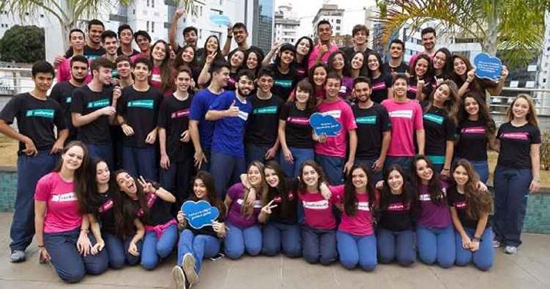 Alunos do Colégio Bernoulli - 1º lugar no ranking do Enem pelo quinto ano consecutivo.(foto: Divulgação) Alunos do Colégio Bernoulli - 1º lugar no ranking do Enem pelo quinto ano consecutivo.(foto: Divulgação)