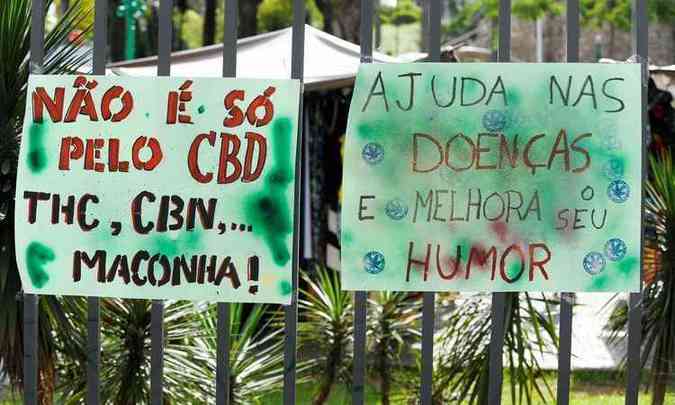 Os defensores da liberao dizem que a maconha melhora o humor e faz bem para a sade(foto: Tomaz Silva / Agncia Brasil)