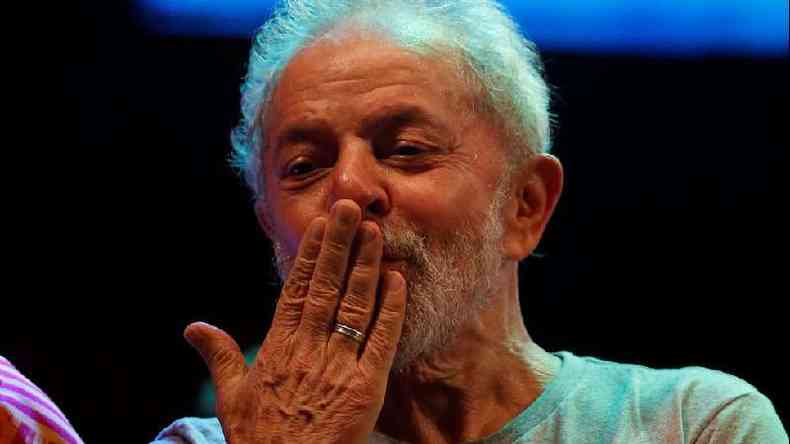 Lula durante discurso