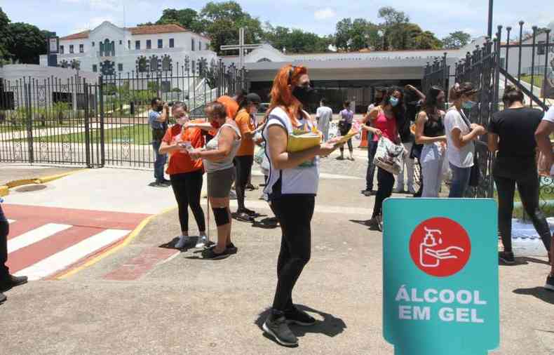 Enem'2020 teve recorde de abstenes em todo o pas(foto: Jair Amaral/EM/D.A Press)