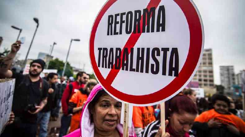 Protesto contra a reforma trabalhista em So Paulo (abril de 2017)