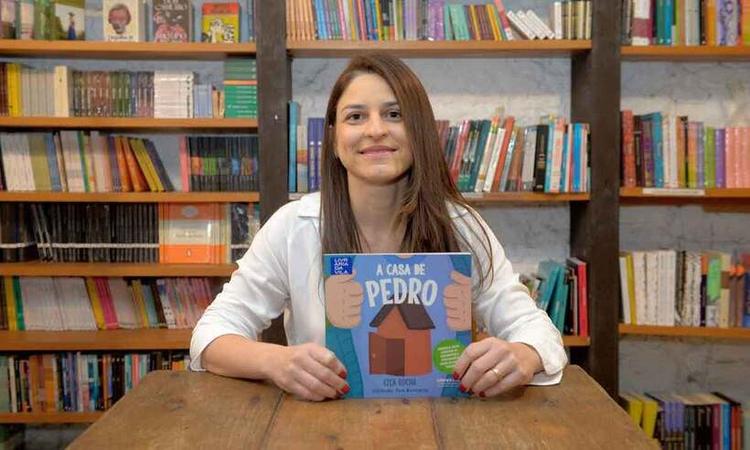  autora do livro,  Ceclia (Cia) Rocha