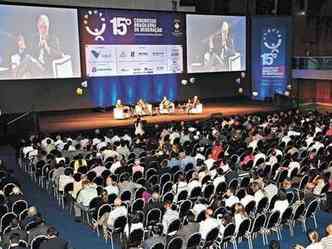 So esperados no evento 1,5 mil congressistas vindos de vrios pases e um total de 60 mil participantes(foto: Evandro Fiza/Divulgao)