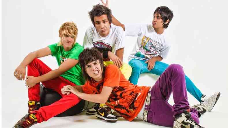 Banda Restart, que se definia como um grupo de 'happy rock', fez sucesso entre muitos jovens entre os anos de 2010 e 2014(foto: Eduardo Romeiro 