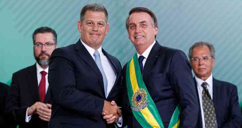 Gustavo Bebianno ficou pouco mais de dois meses como ministro no governo Bolsonaro(foto: Alan Santos/PR)