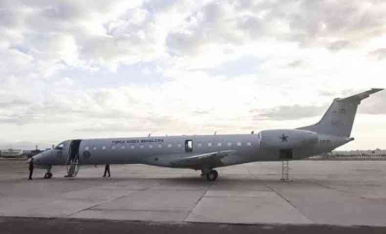 Uma aeronave C-99 será utilizada para transporte de passageiros(foto: FAB)