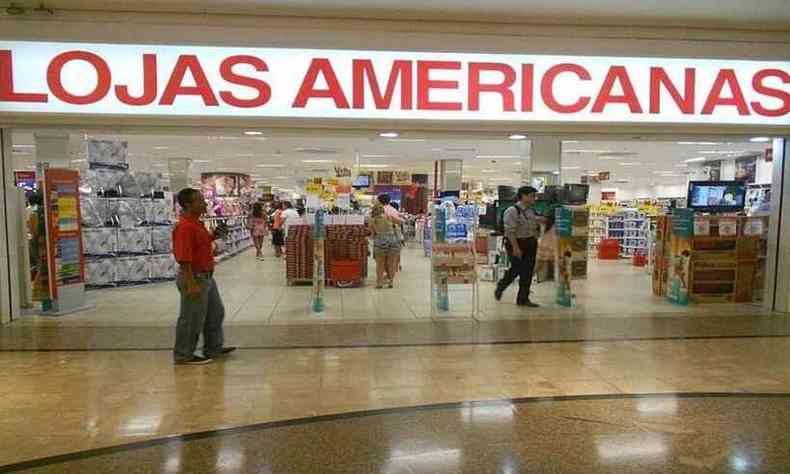 Fachada das Lojas Americanas