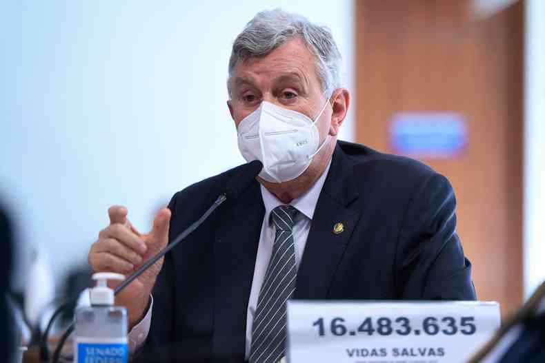  bancada, em pronunciamento, senador Luis Carlos Heinze (PP-RS)(foto: Edilson Rodrigues/Agncia Senado)