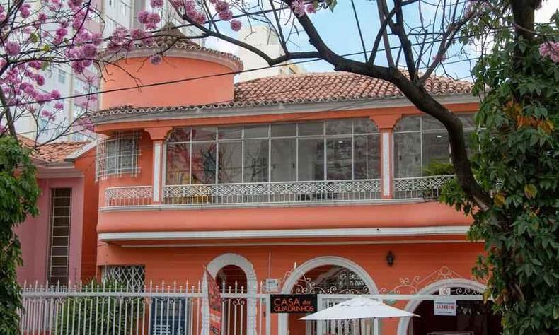 Fachada da Casa dos Quadrinhos