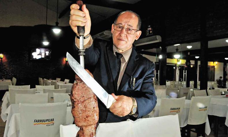 Vicente Eugnio de Morais, gerente da Churrascaria Farroupilha fala da configurao do churrasco em tempos de carne cara