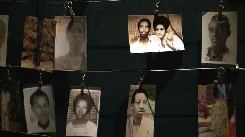 Fotos de vtimas no genocdio em Ruanda