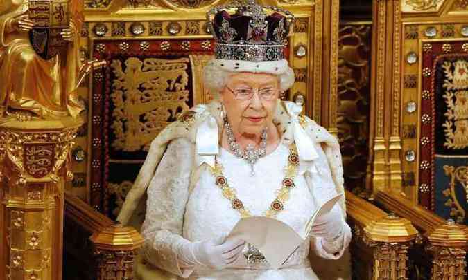 Programa foi apresentado hoje pela rainha Elizabeth II durante seu discurso anual no Parlamento(foto: ALASTAIR GRANT/AFP)